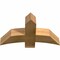 Ekena Millwork Bellingham Rough Sawn Timber Gable Bracket, Western Red Cedar, 36"W x 21"H x 6"D x 6"F, 14/12 Pitch GBW036X21X0606BEL00RWR - alternate 5